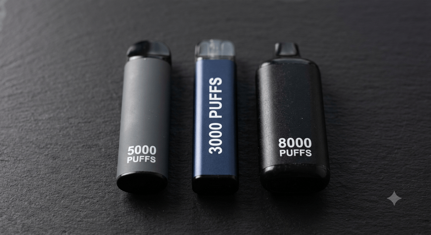 ¿Cuánto dura un vape descartable? Lo que nadie te explica sobre los puffs