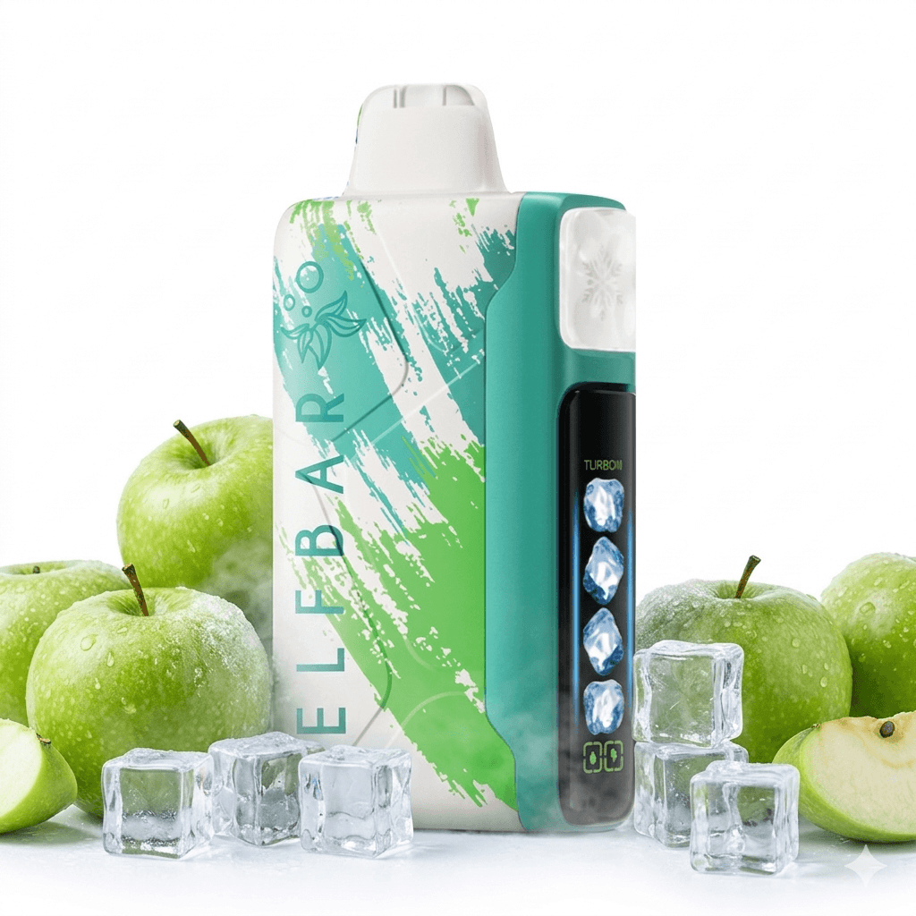ELF BAR ICE KING SOUR APPLE ICE 40.000 PUFFS