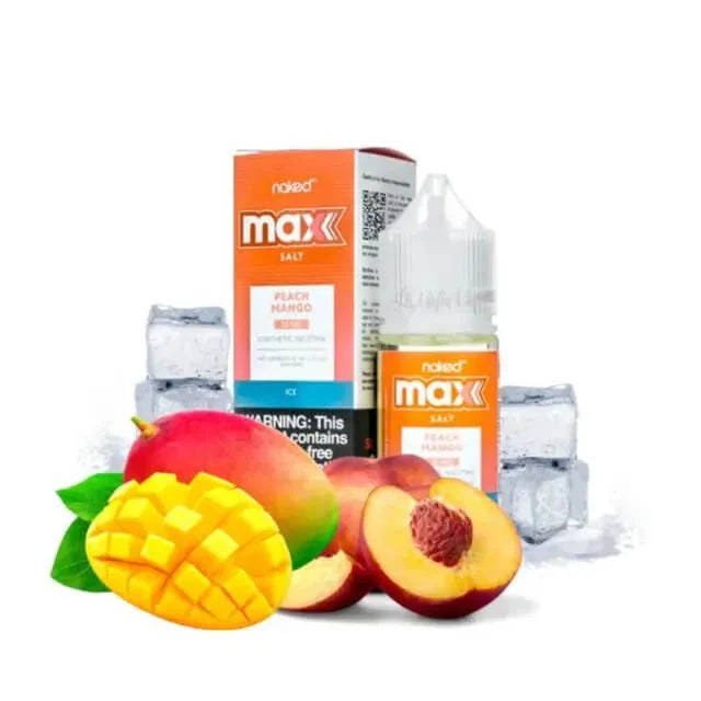 NAKED SALT MAX PEACH MANGO ICE